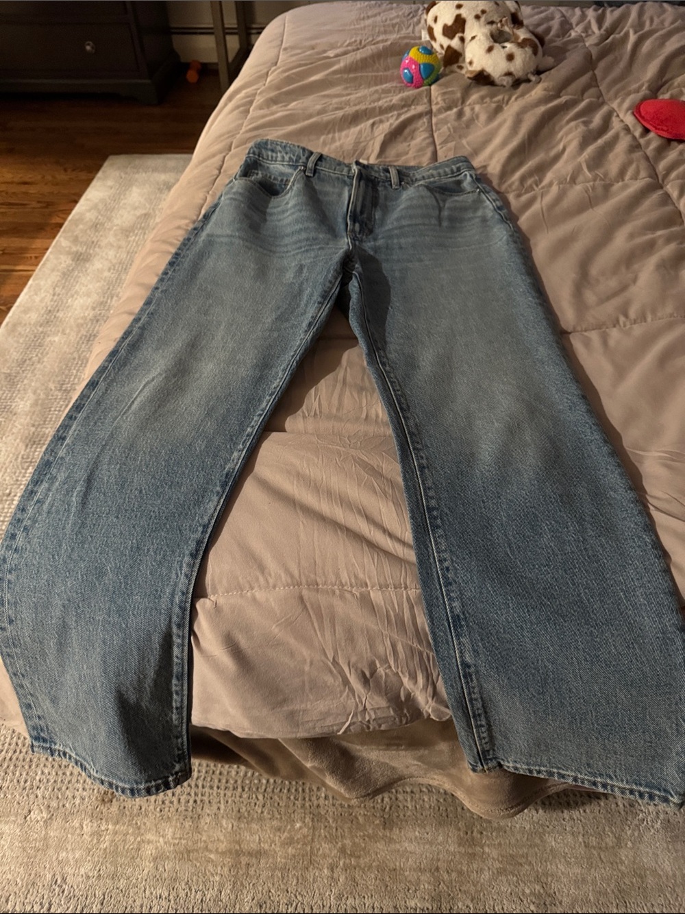LOFT Light Blue Straight Leg Jeans